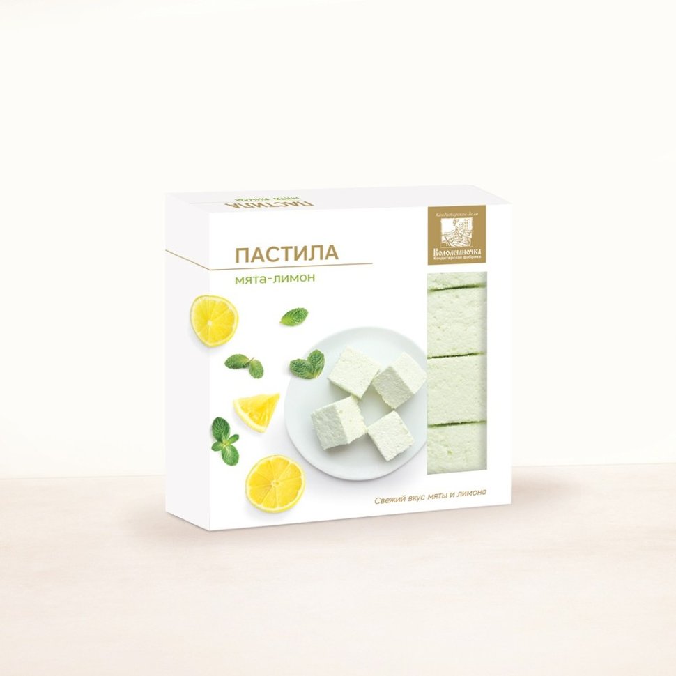  Пастила 135г мята-лимон  в Южно-Сахалинске