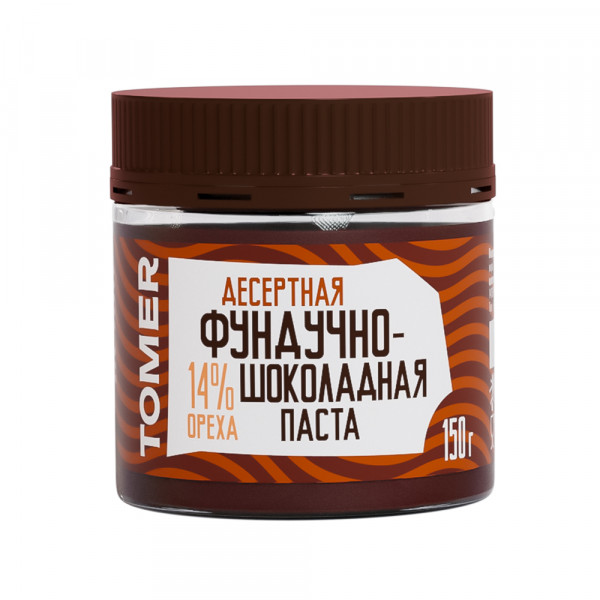 №1 Фабрика Томер    Фундучно-шоколадная паста, 150г  в Южно-Сахалинске