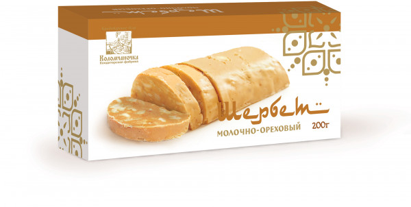 №1 Шербет МОЛОЧНО-ОРЕХОВЫЙ, 200г в Южно-Сахалинске