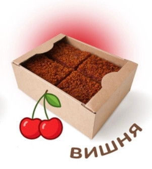  Пряник 1кг с фруктовой начинкой Вишня в Южно-Сахалинске
