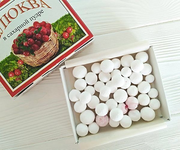 №2 Клюква в сахаре 125г в Южно-Сахалинске