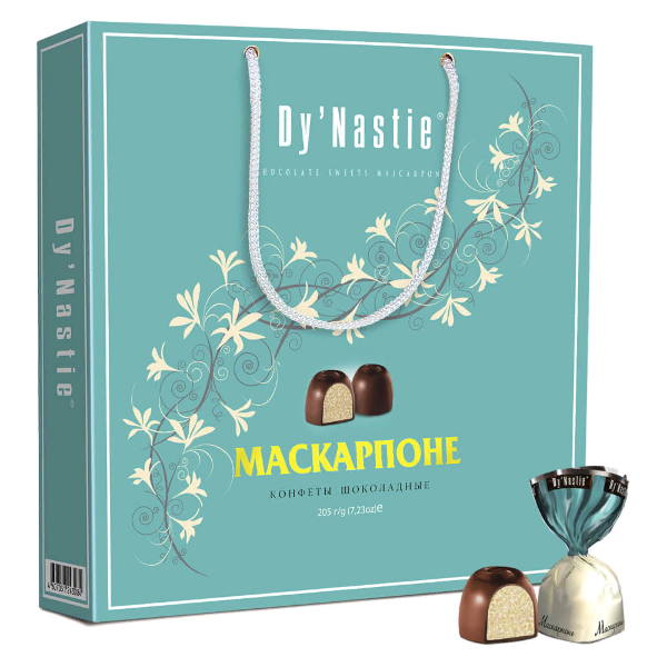 №3 Династия Сумка 170г Конфеты "Маскапроне" в Южно-Сахалинске