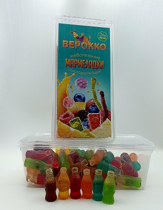  Жевательный мармелад Бутылочки, 250г      в Южно-Сахалинске